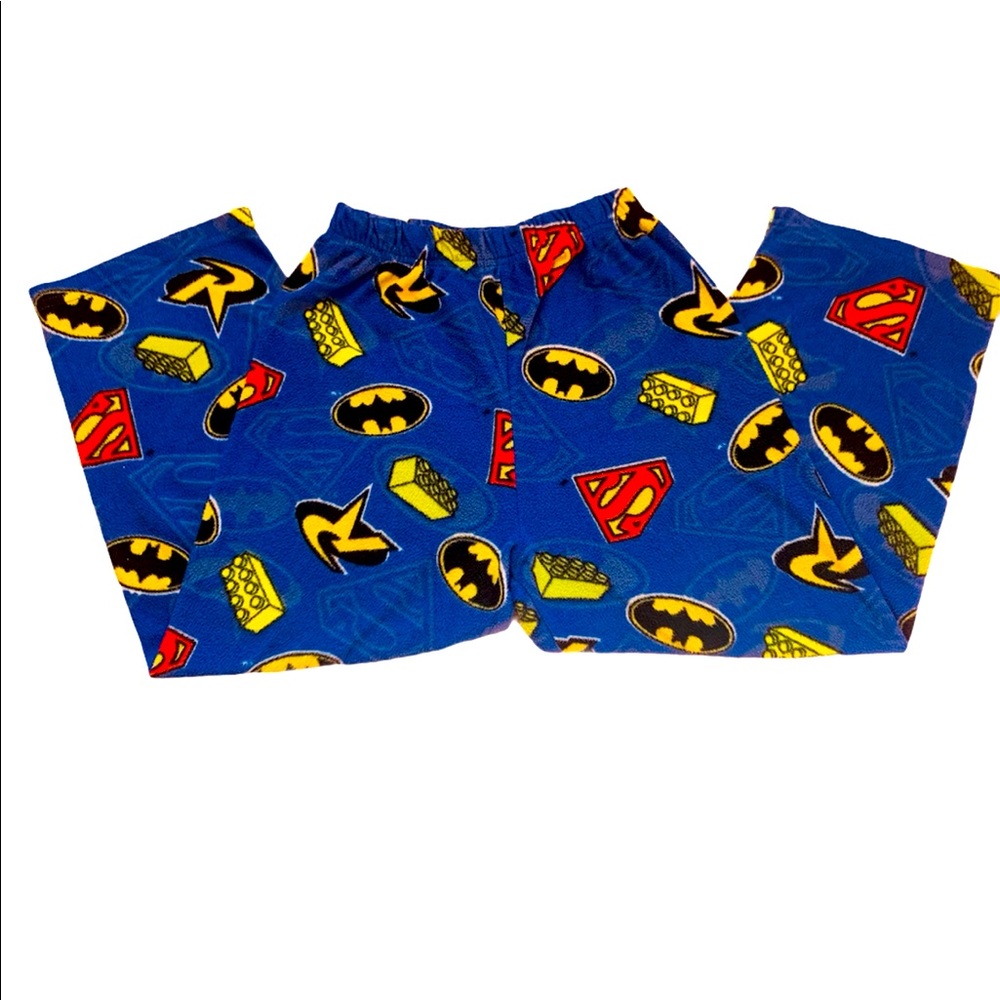 Lego DC Comics Batman Super Hero Fleece Pajama Pants